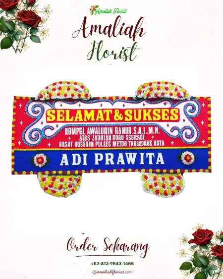 Papan Bunga Ucapan Selamat Welahan Wetan